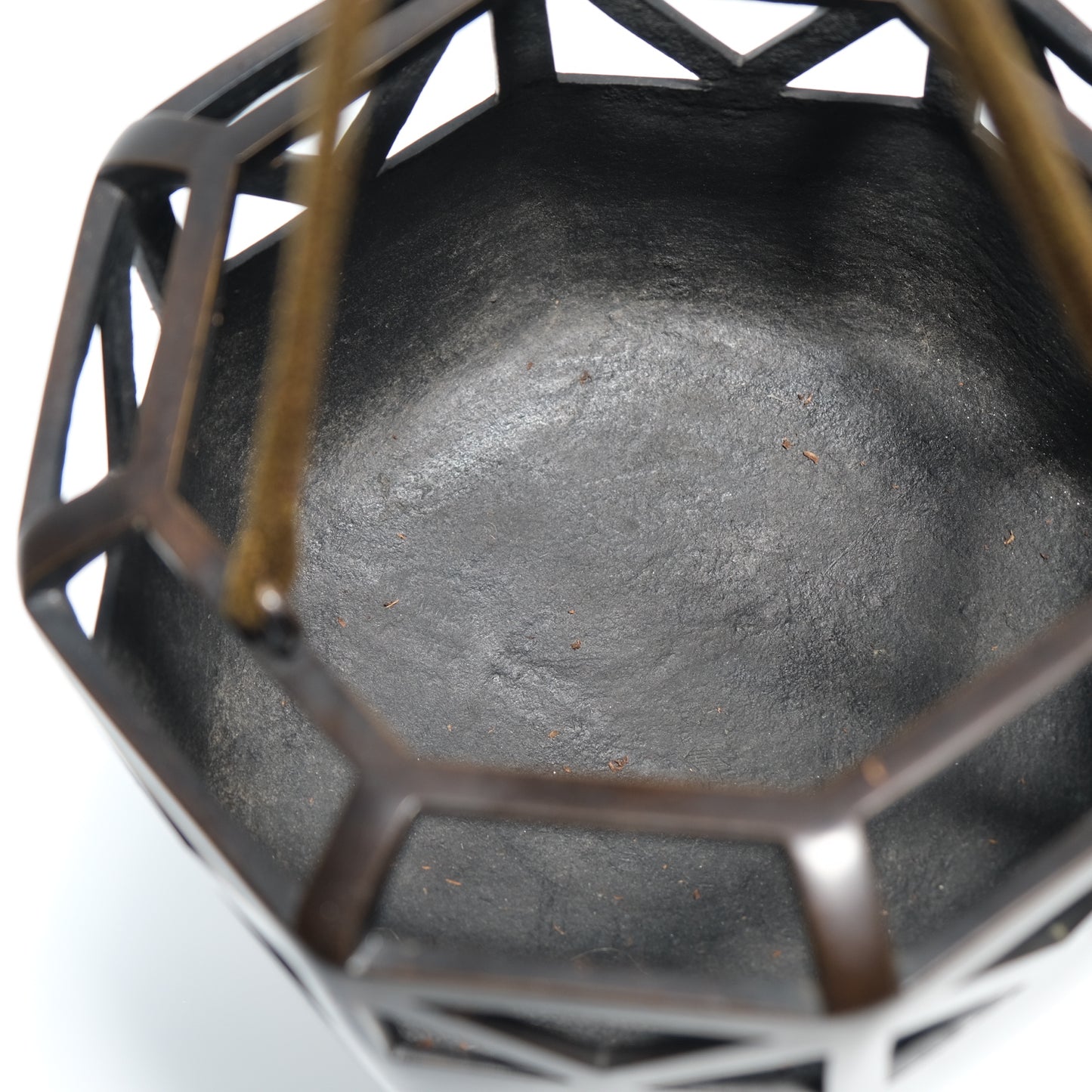 Hanging Bronze Container