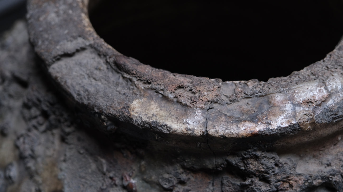 Shigaraki Glass Crucible