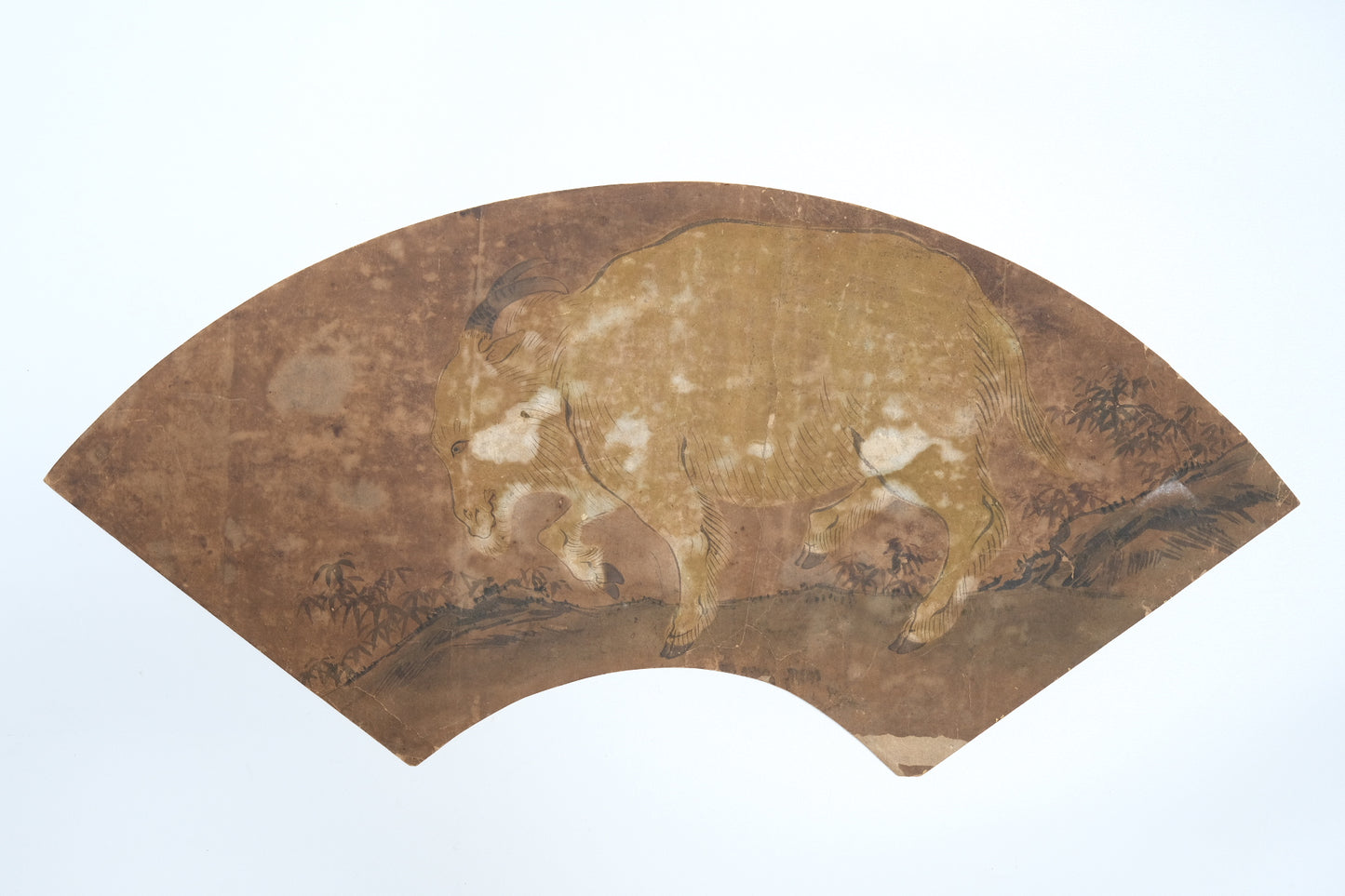 Painted Paper Fan, 19-20c. Japan — alternate view 2 of 3