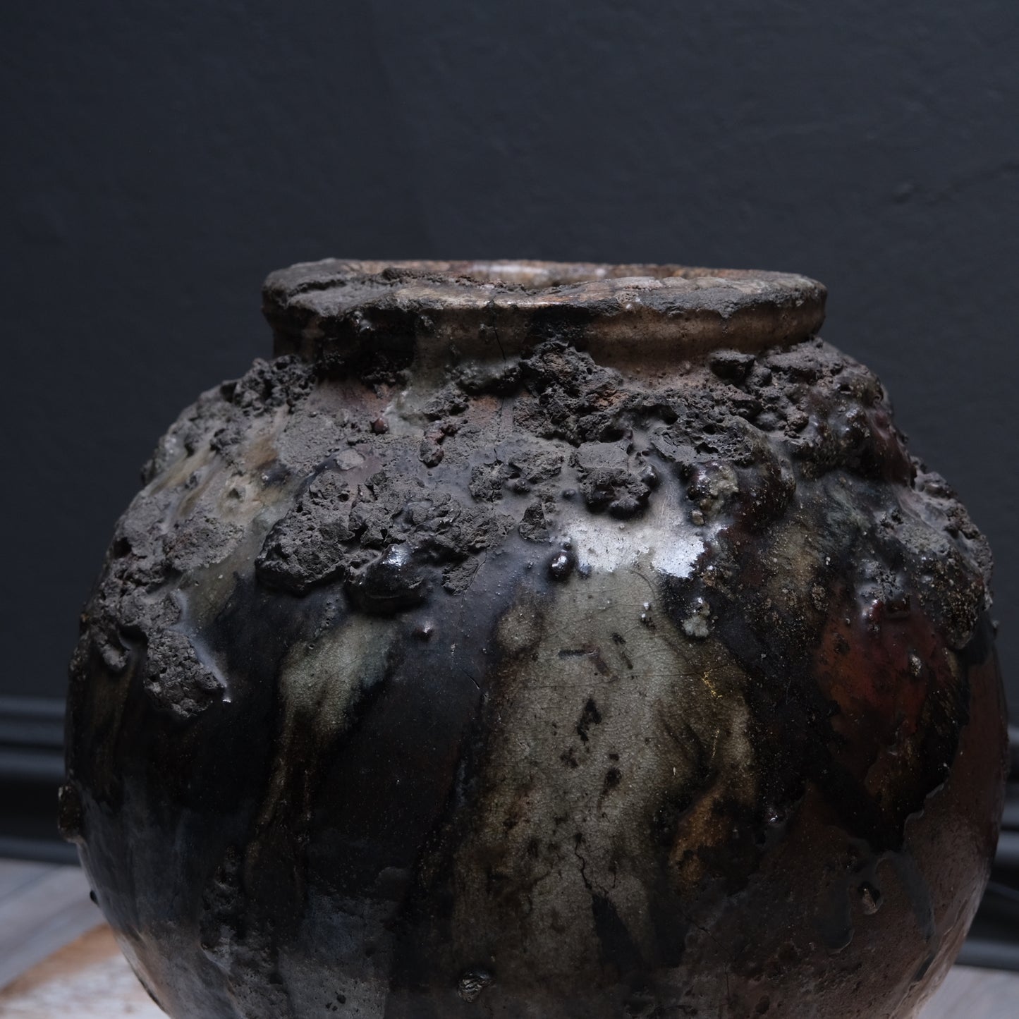 Shigaraki Glass Crucible