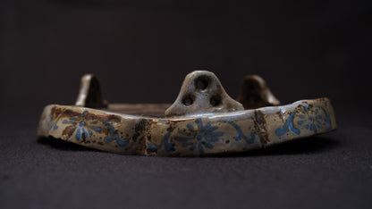 Ofuke Ware Plate, 19c. Japan — original inscribed storage box, view 13 of 15