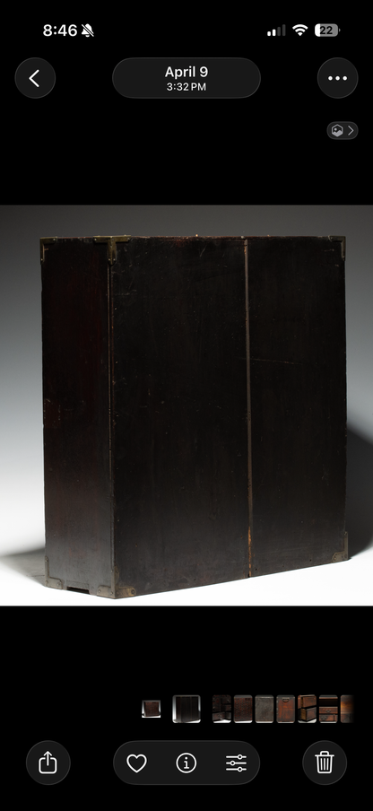 Japanese kusuri dansu (apothecary chest) with small drawers, view 2 of 3