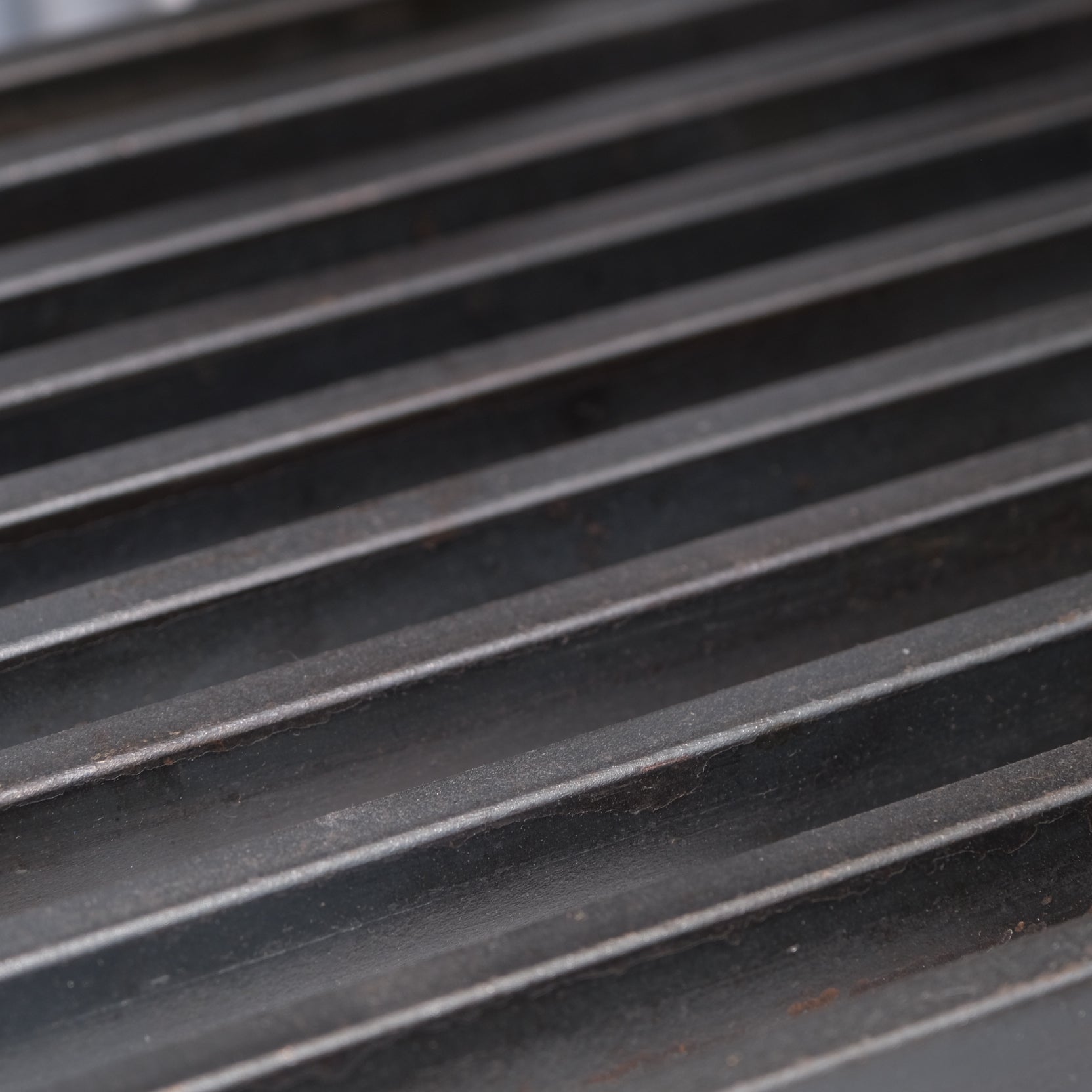 Fireplace grate alternate angle showing full form