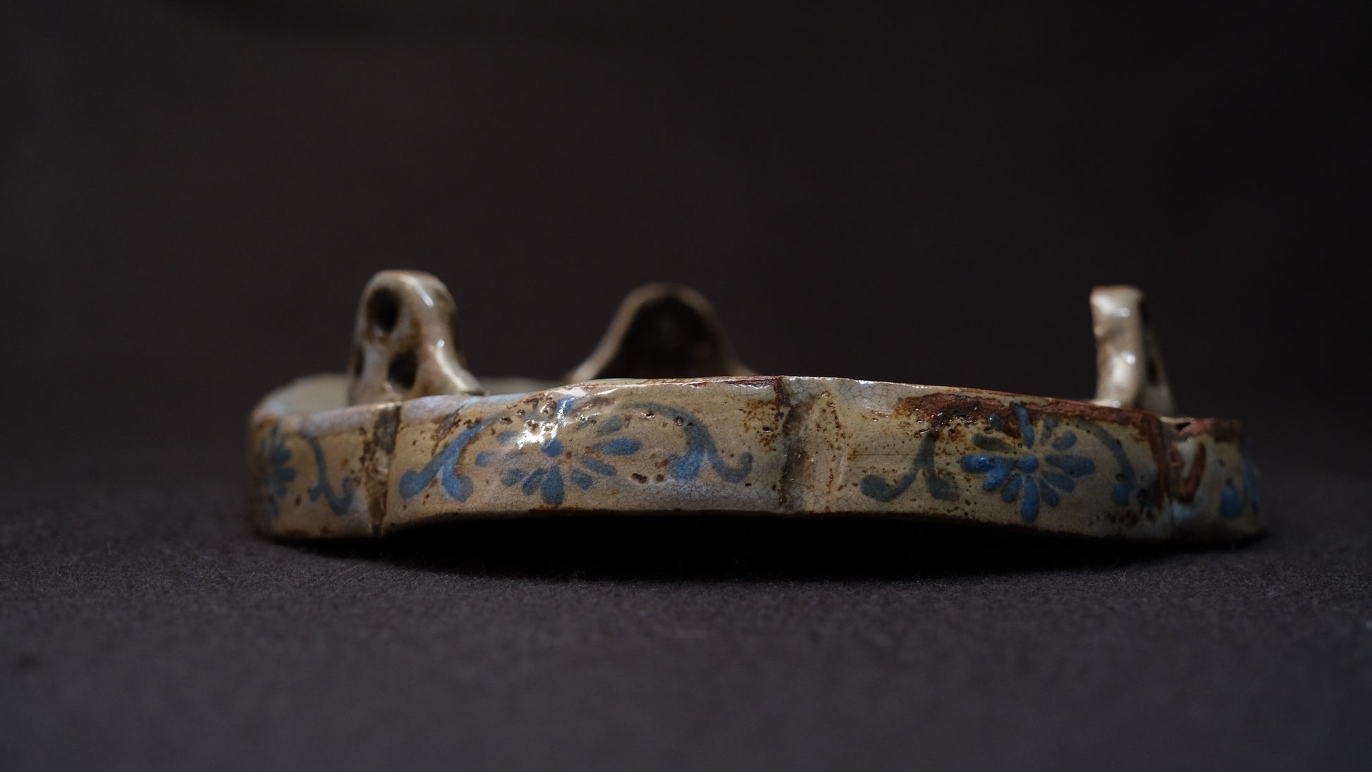Ofuke Ware Plate, 19c. Japan — original inscribed storage box, view 14 of 15