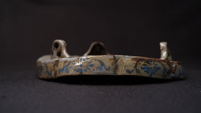 Ofuke Ware Plate, 19c. Japan — original inscribed storage box, view 14 of 15