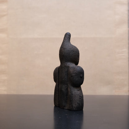 Alternate angle of Edo period Japanese shinzo of Yahata Hachiman god