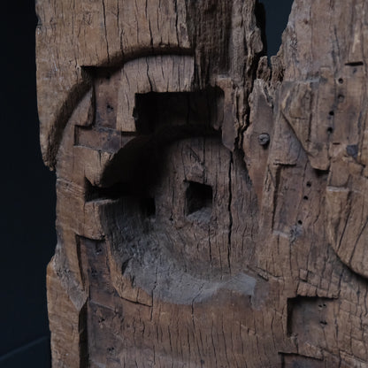 Alternate angle of Philippine molave hardwood sugar cane mill slab