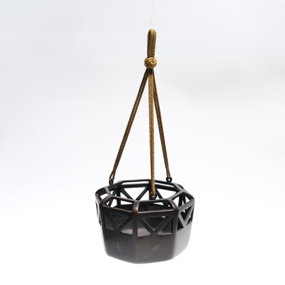 Hanging Bronze Container