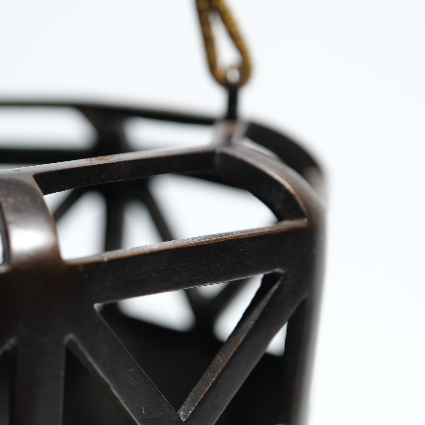 Hanging Bronze Container