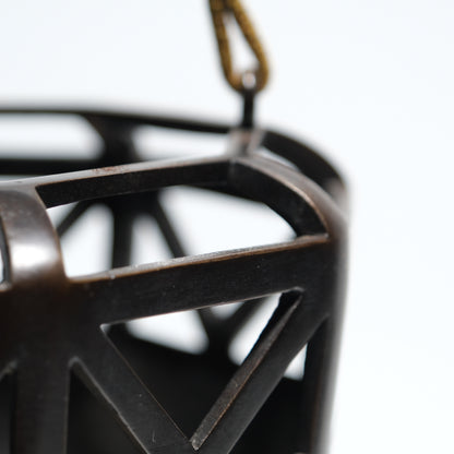 Hanging Bronze Container