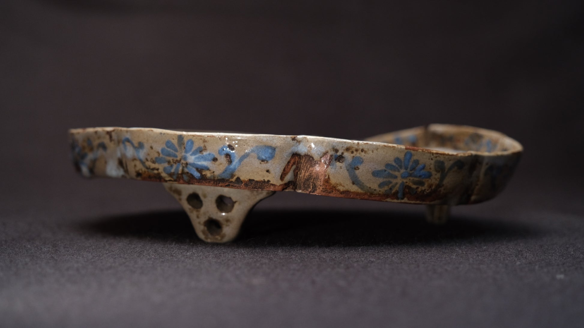 Ofuke Ware Plate, 19c. Japan — original inscribed storage box, view 15 of 15