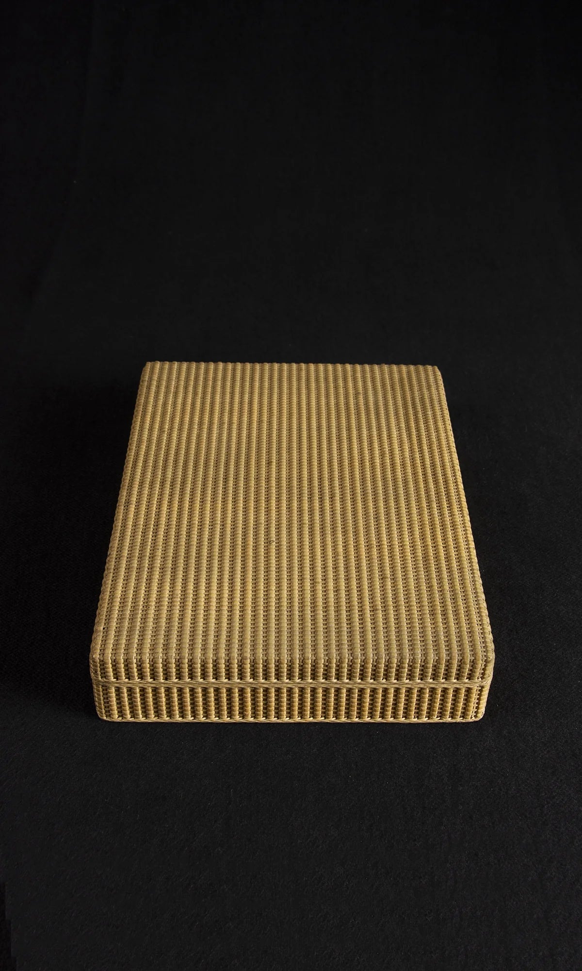 Silver suiteki water dropper inside Japanese suzuri-bako inkstone box