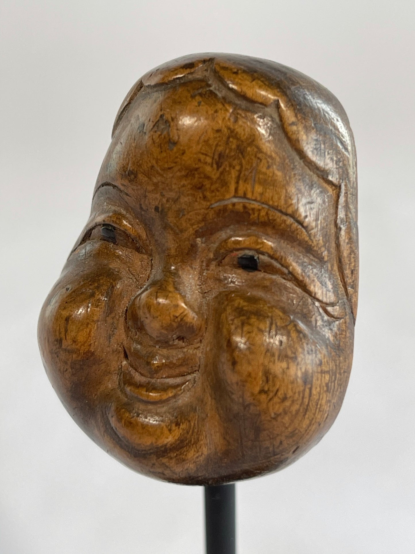 Okame Netsuke