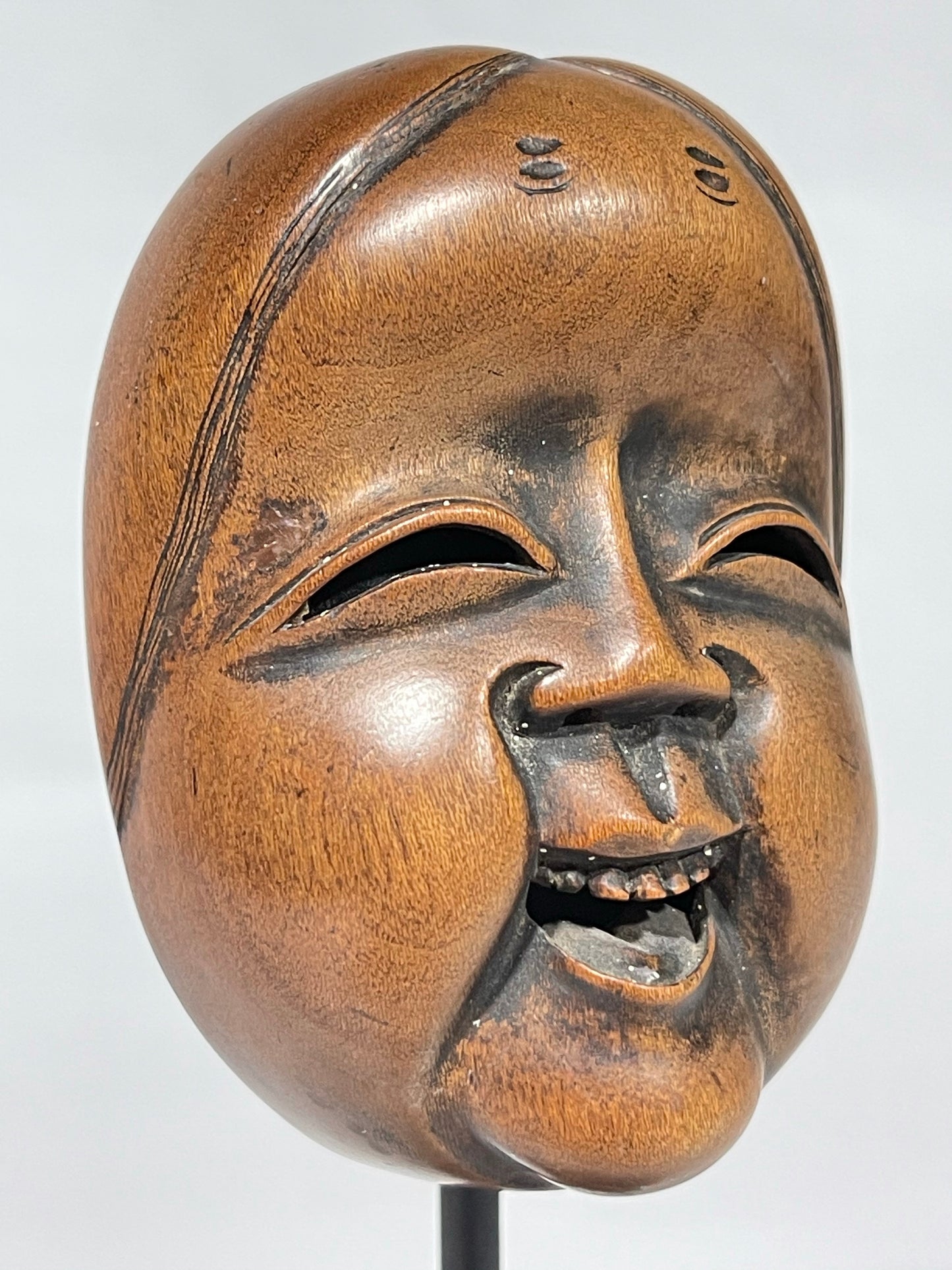 Okame Netsuke