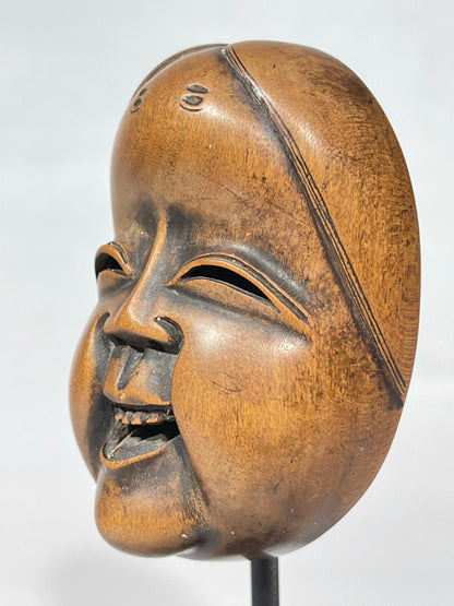 Okame Netsuke