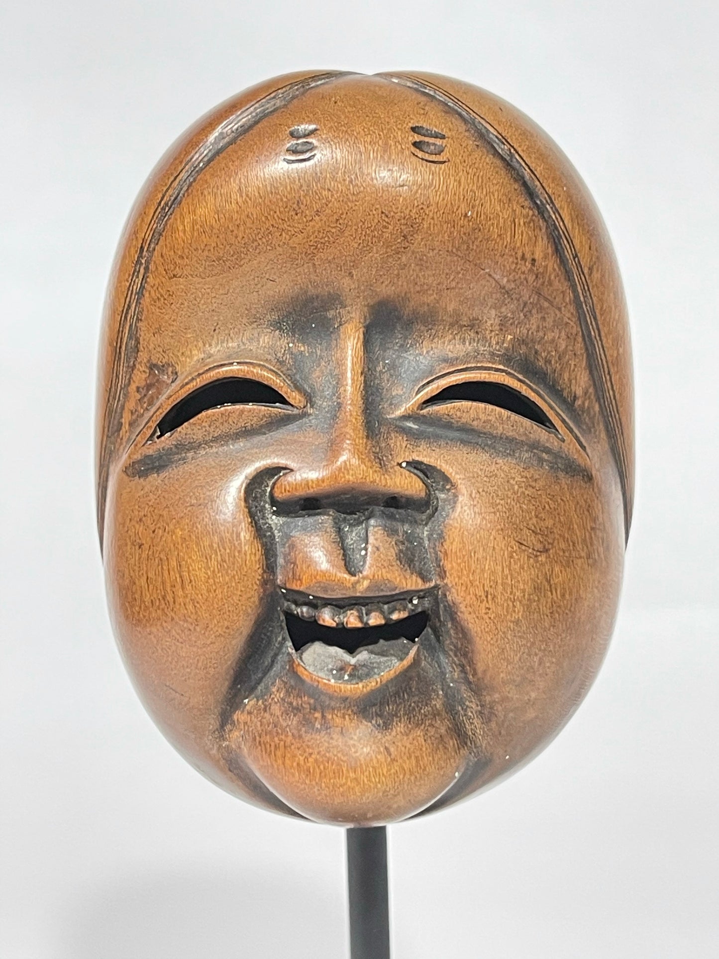 Okame Netsuke