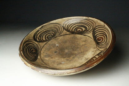 Horse Eye Setoware Plate