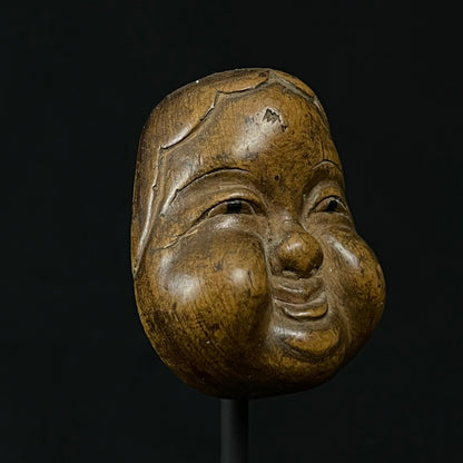 Okame Netsuke