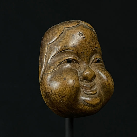 Okame Netsuke