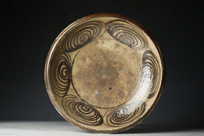 Horse Eye Setoware Plate