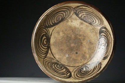 Horse Eye Setoware Plate