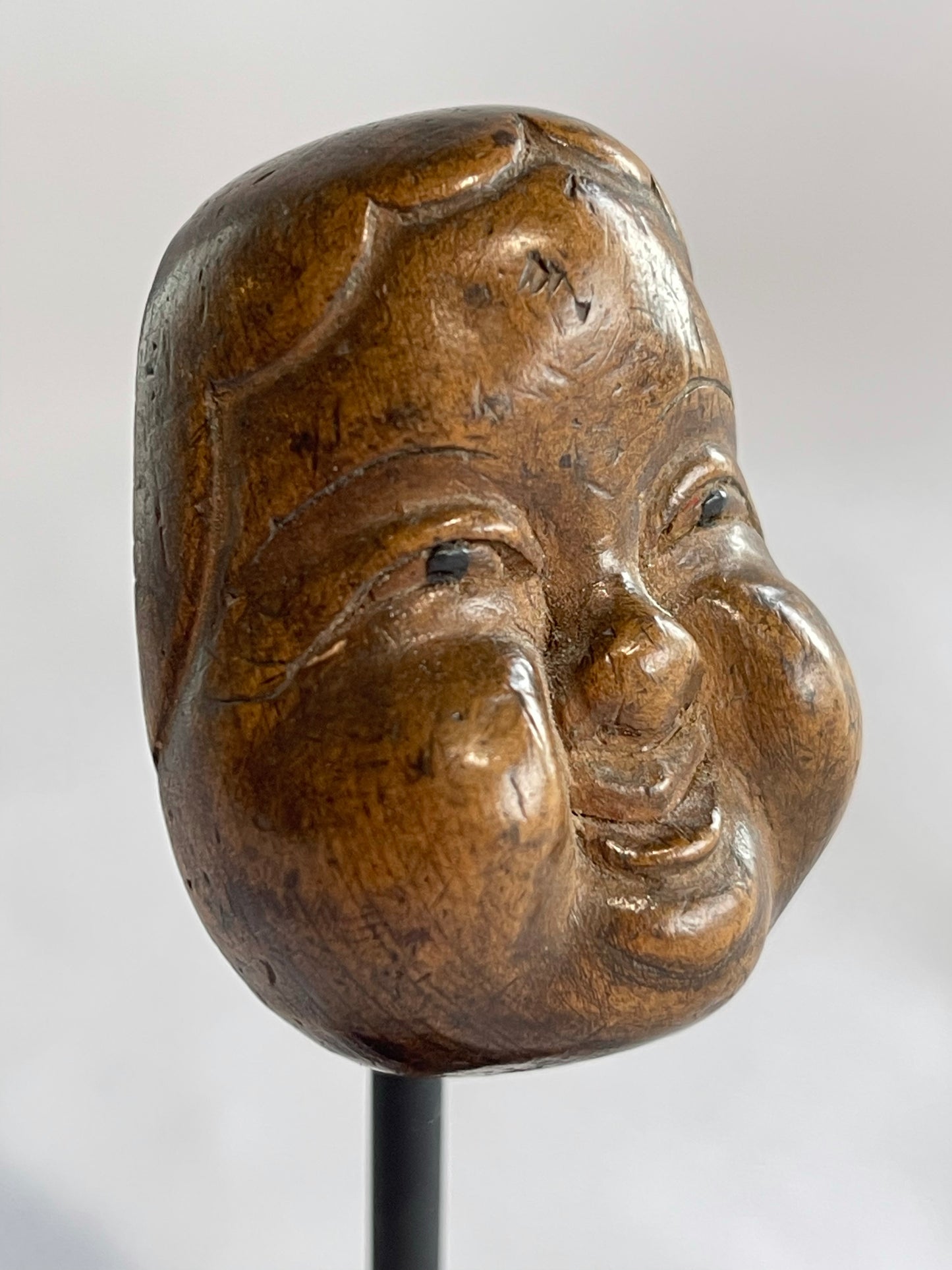 Okame Netsuke