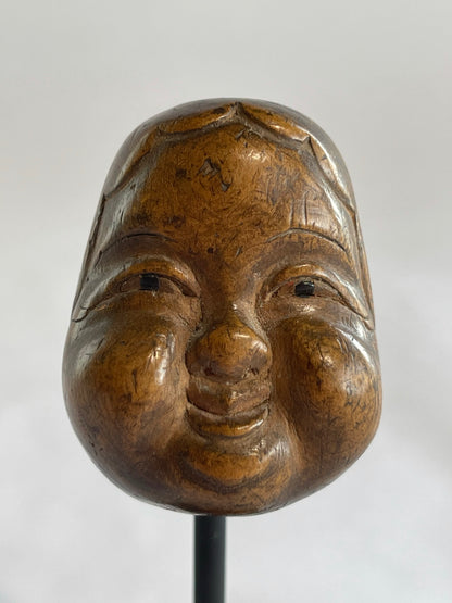 Okame Netsuke